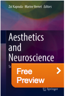 PUBLICATION : "AESTHETICS AND NEUROSCIENCE - SCIENTIFIC AND ARTISTIC PERSPECTIVES" - Déc. 2016
