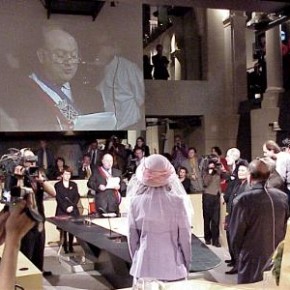 Le Technomariage, photos de la cérémonie, mairie d’Issy-les-Moulineaux, 1999.